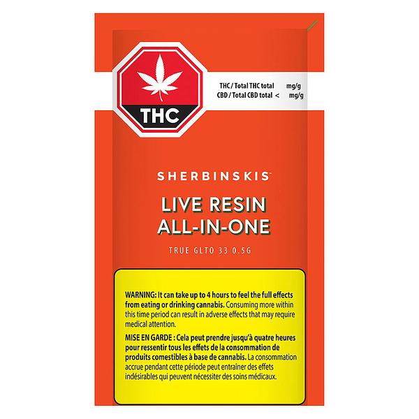 Sherbinskis - True GLTO 33 Pure Live Resin AIO image 2