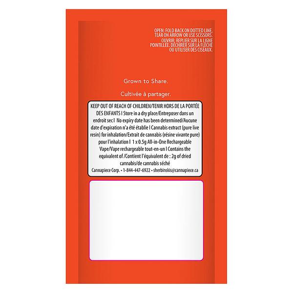 Sherbinskis - True GLTO 33 Pure Live Resin AIO image 3