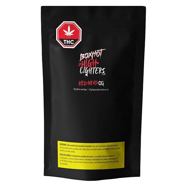 BOXHOT Highlighters - Red Head OG AIO image 2