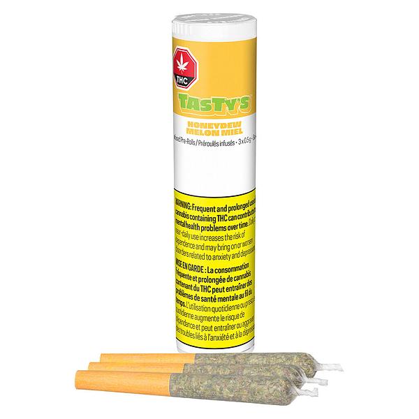 Tasty's - Honeydew Diamond Infused Pre Roll image 4