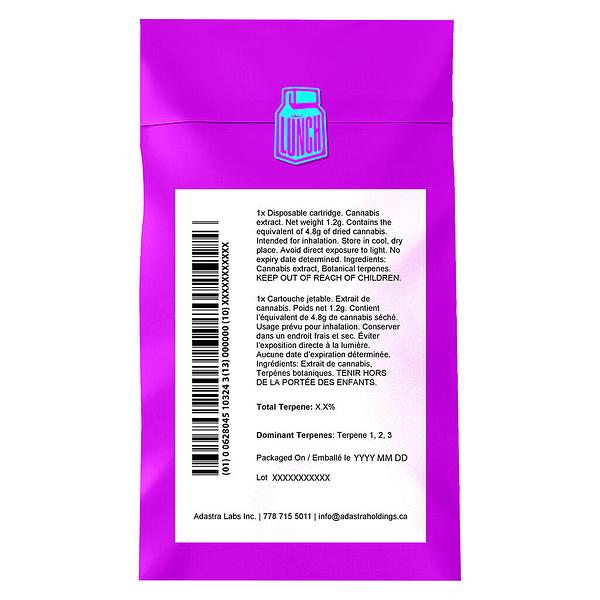 Lunch - Berry Bomb Disposable Vape image 3