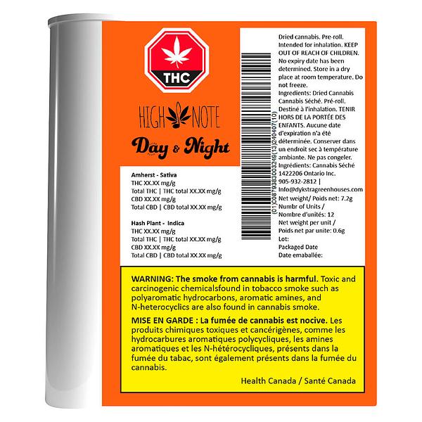 High Note - Day & Night Mixed Pack of Js Pre-Roll image 3