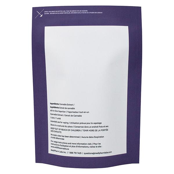 Wildlife Cannabis Co. - Live Resin Blackberry Gelato Vape image 3