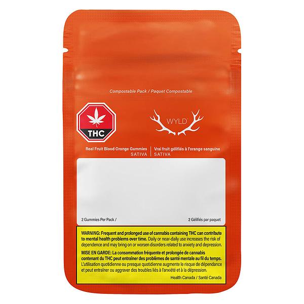 Wyld - Real Fruit Blood Orange 3:1 Cbc:Thc image 2