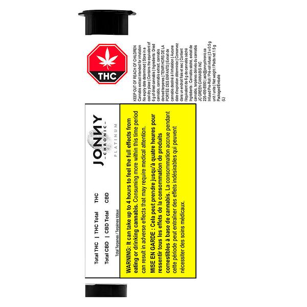 Jonny Chronic - Acapulco Gold Live Resin Reefers Pre Roll image 3