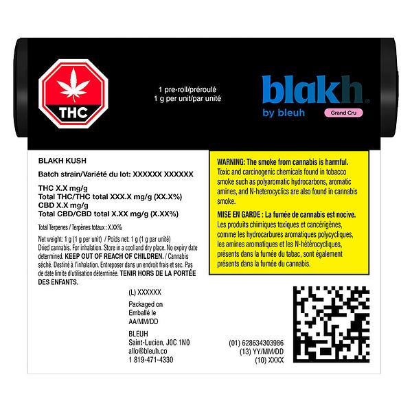 Bleuh - Blakh Kush Pre-Roll image 3