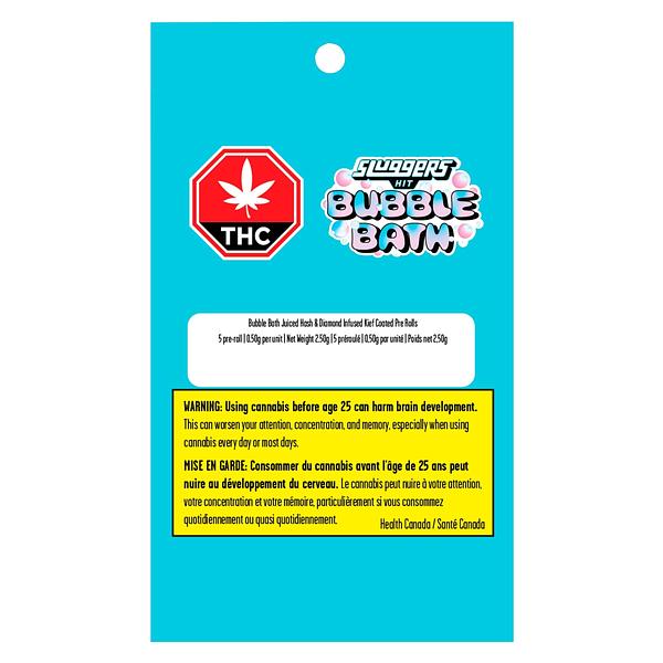 Sluggers - Bubble Bath Juiced Hash & Diam Infused Kief Coated Pre-Roll image 2