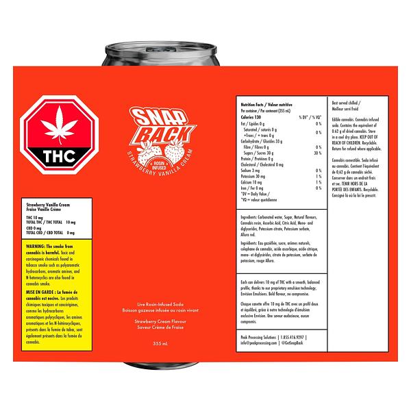 Snap Back - Rosin-Infused Strawberry Vanilla Cream image 2