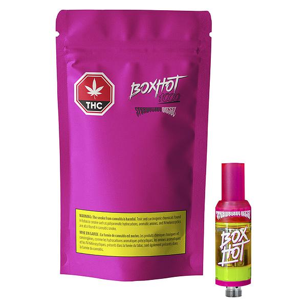 BOXHOT 1000 - Strawberry Diesel 510 Thread Cartridge image 4