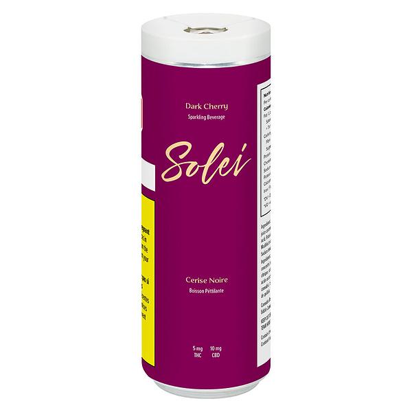 Solei - Dark Cherry Sparkling Beverage image 1
