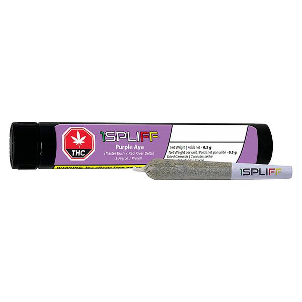 1Spliff - Purple Aya Pre Roll image 8