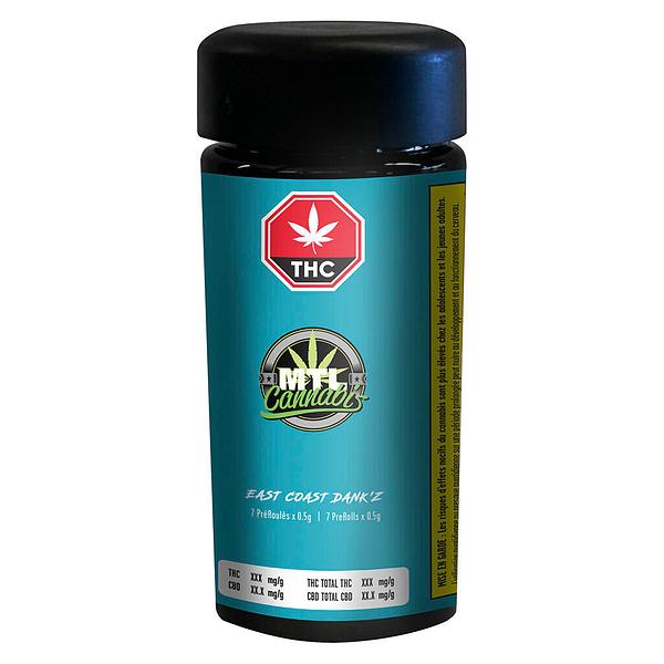 MTL Cannabis - East Coast Dank'z Pre Roll image 5