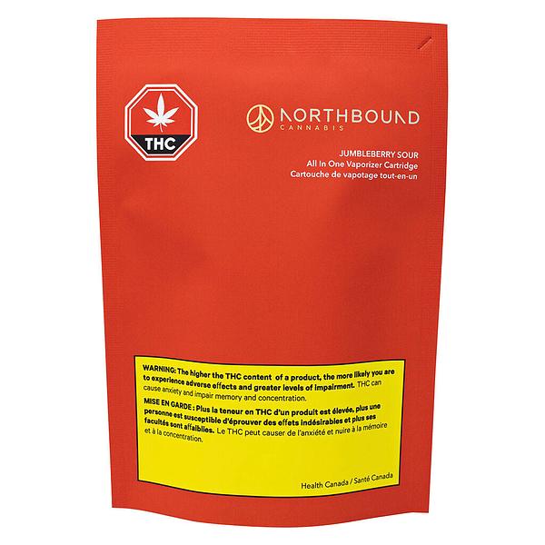 Northbound Cannabis - Jumbleberry Sour All-In-One Vape image 2