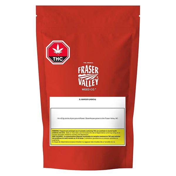 The Original Fraser Valley Weed Co. - D. Burger Pre-Roll image 3
