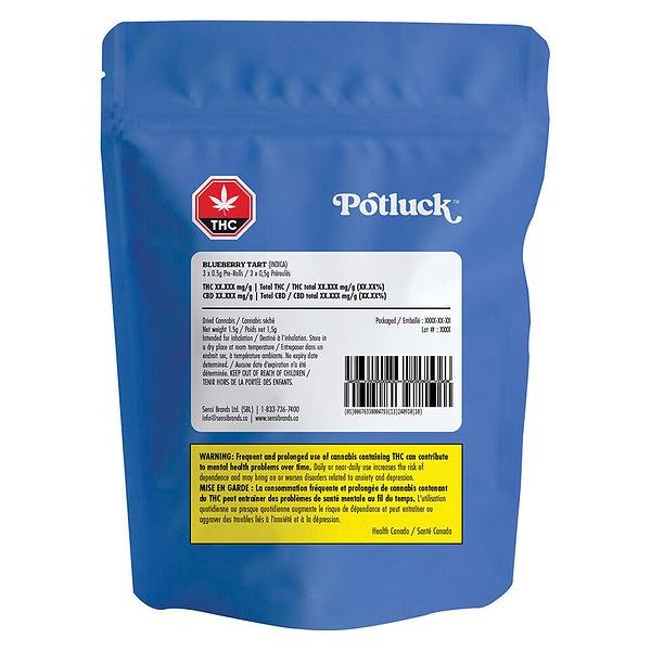 Potluck - Blueberry Tart Pre-Roll image 7