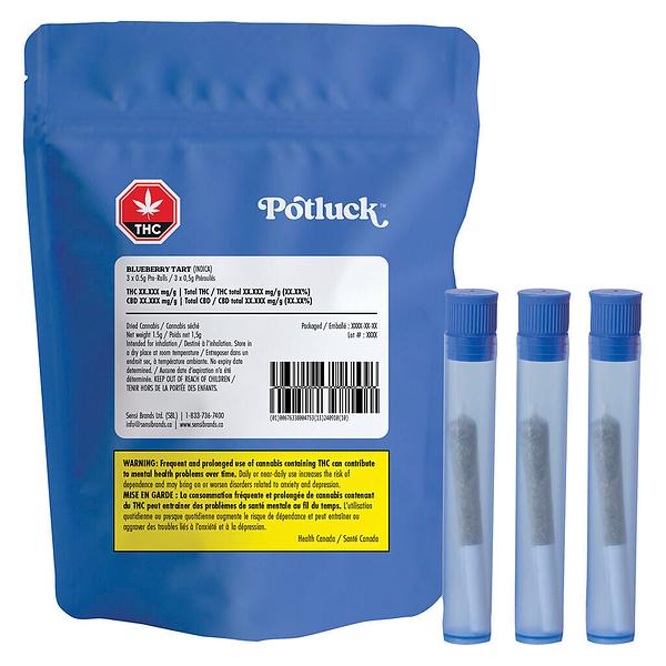 Potluck - Blueberry Tart Pre-Roll image 9