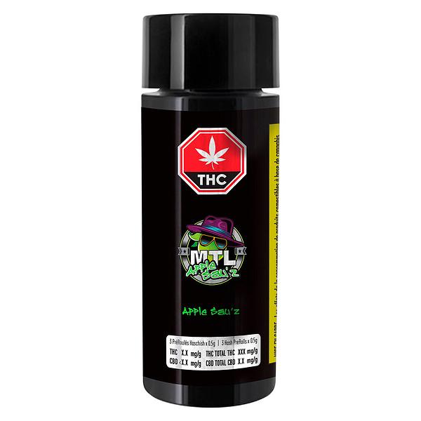 MTL Cannabis - Apple Sau'z Infused Pre-Roll image 2