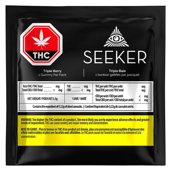 Seeker - Triple Berry THC Gummy image 2