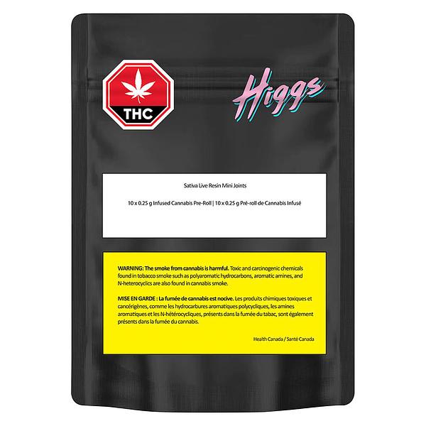 Higgs - Sativa Live Resin Infused Mini Joints - Citrus Burst image 3