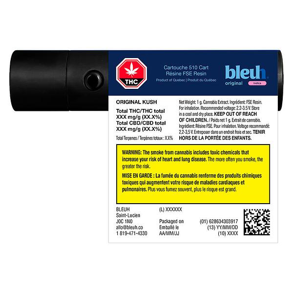 Bleuh - Original Kush 510 Thread Cartridge image 3