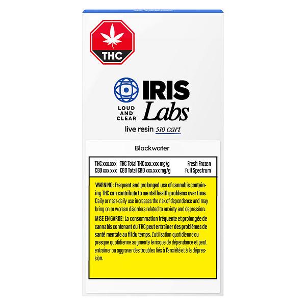 IRIS Labs - Blackwater Live Resin 510 Thread Cartridge image 2