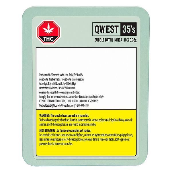 Qwest 35's - Bubble Bath Pre Roll image 2