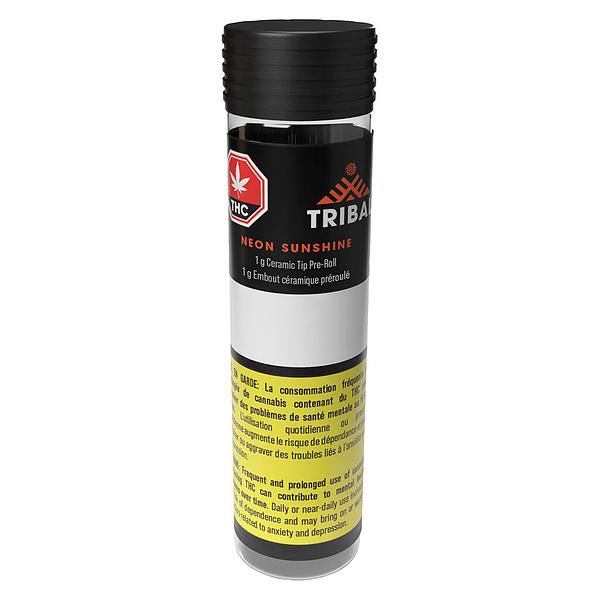 Tribal - Neon Sunshine Ceramic Tip Pre-Roll image 2