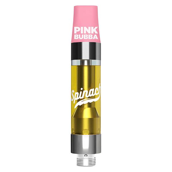 Spinach - Pink Bubba Liquid Diamonds 510 Thread Cartridge image 1