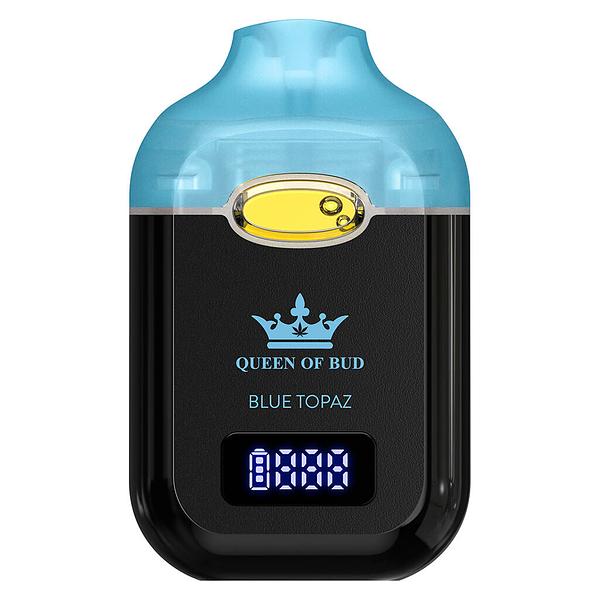 Queen of Bud - Blue Topaz Liquid Crystals All In One Vape image 1