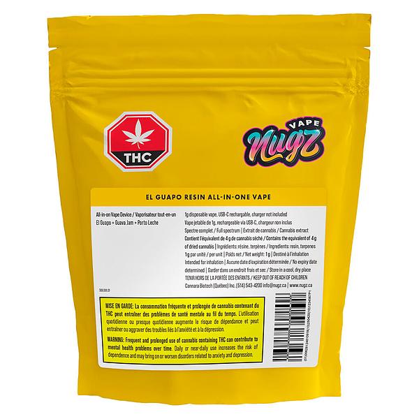 Nugz Vapes - El Guapo Resin All-in-one image 2