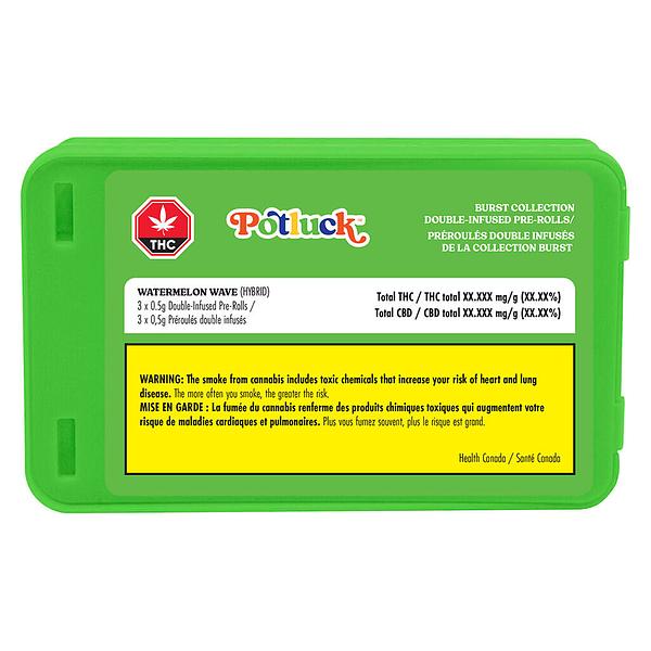 Potluck - Watermelon Wave Infused Pre-Roll image 2