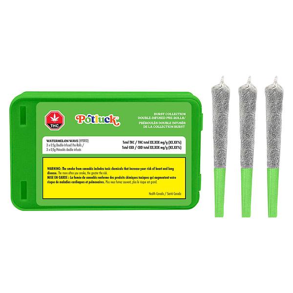 Potluck - Watermelon Wave Infused Pre-Roll image 5