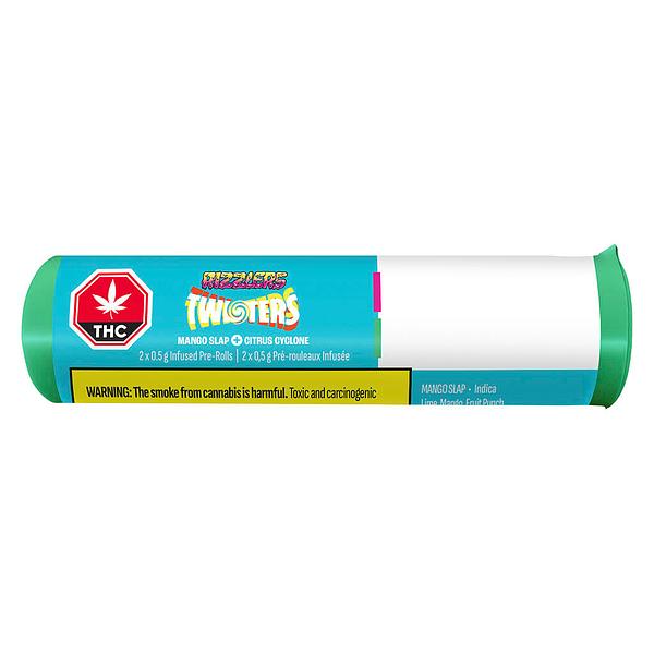 RIZZLERS - Twisters - Citrus Cyclone & Mango Slap Infused Pre-Rolls image 2