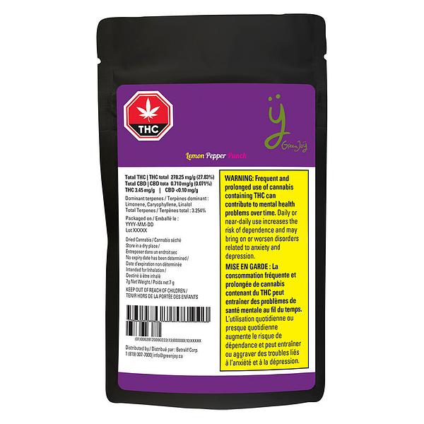 Green Joy - Lemon Pepper Punch image 2