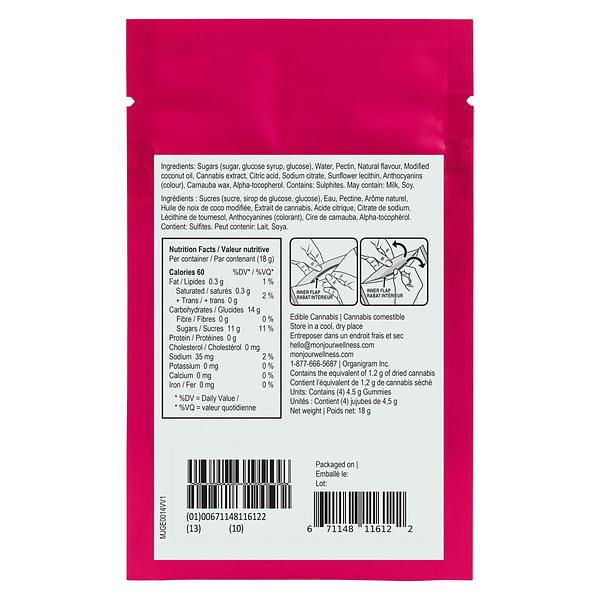 Monjour - Cherry Citrus Sunshine THCV image 3