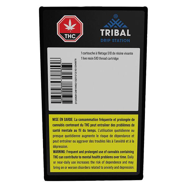 Tribal - Drip Station Live Resin 510 Thread Cartridge image 2