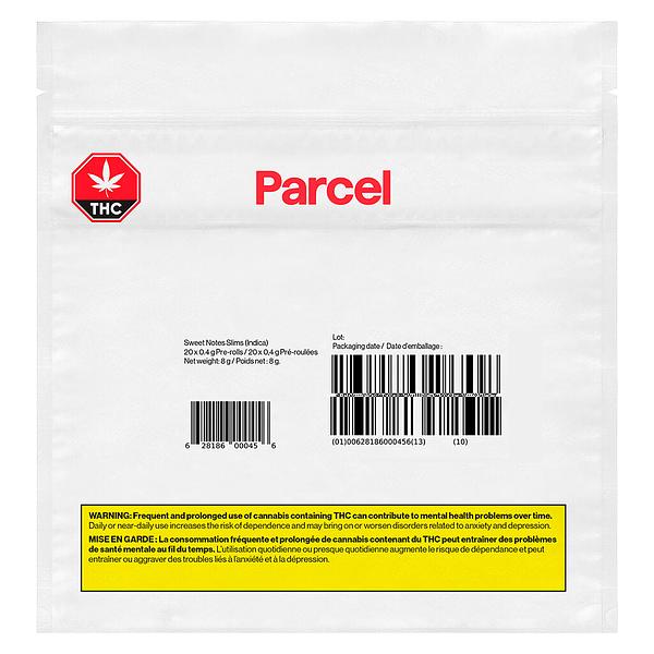 Parcel - Sweet Notes Slims Pre-Rolls image 2