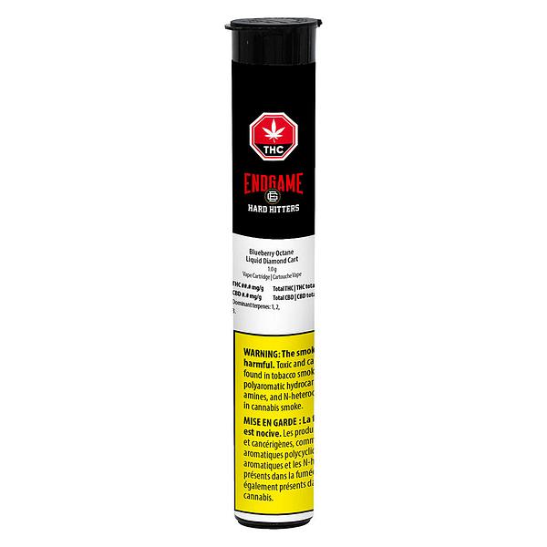 Endgame - Hard Hitters Blueberry Octane Liquid Diamond 510 Thread Cartridge image 2