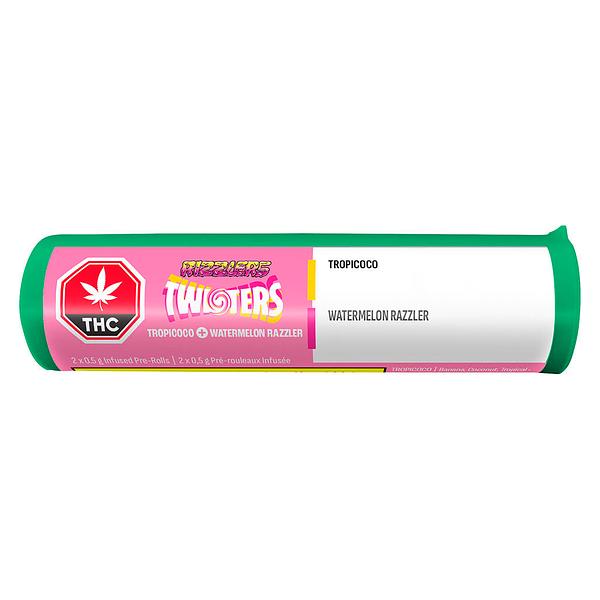 RIZZLERS - Twisters-Tropicoco & Watermelon Infused Pre-Rolls image 2