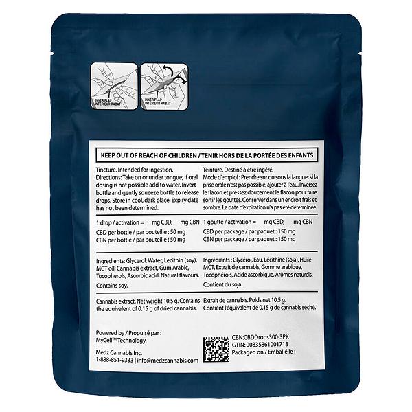 MOD - Cbn:Cbd Drops 300 image 3