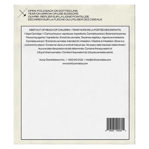 Back Forty - Strawberry Kiwi Ice 510 Thread Cartridge image 3