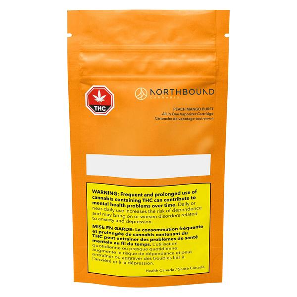 Northbound Cannabis - Peach Mango Burst All In One Vape image 2