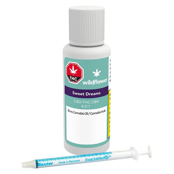 Wildflower - Sweet Dreams CBD:THC:CBN Oil image 1