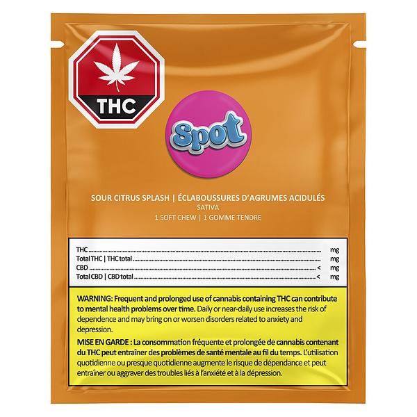 SPOT - Sour Citrus Splash Sativa Soft Chews image 2