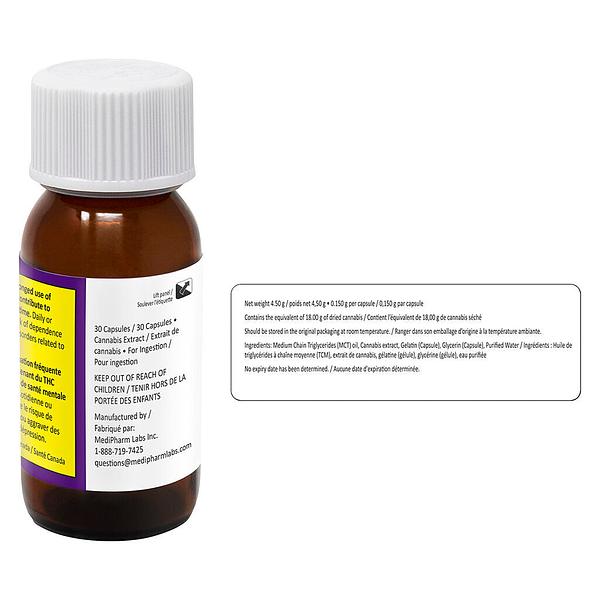 MediPharm Labs - CBN 1:2 Capsules image 3