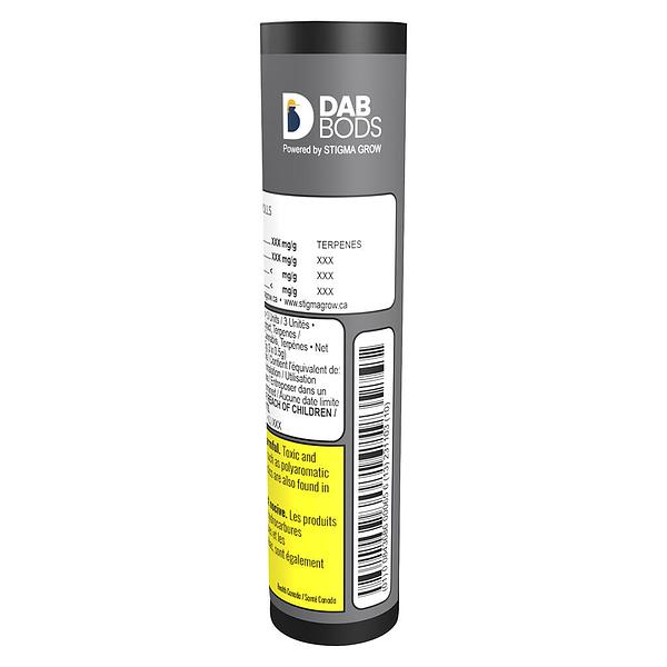 Dab Bods - Motor Breath 60's+ Dbl Infused Pre-Rolls image 2