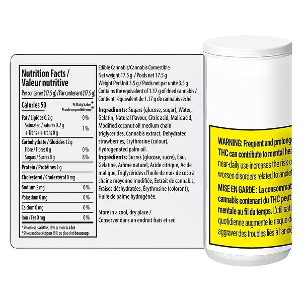 Pearls by grön - Cbn:Thc Strawberry Melon 4:1 image 3
