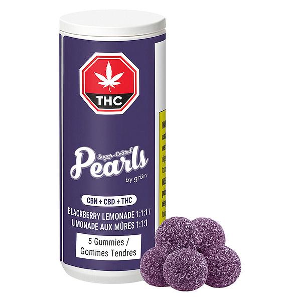 Pearls by grön - Blackberry Lemonade 1:1:1 Cbn/Cbd/Thc image 5