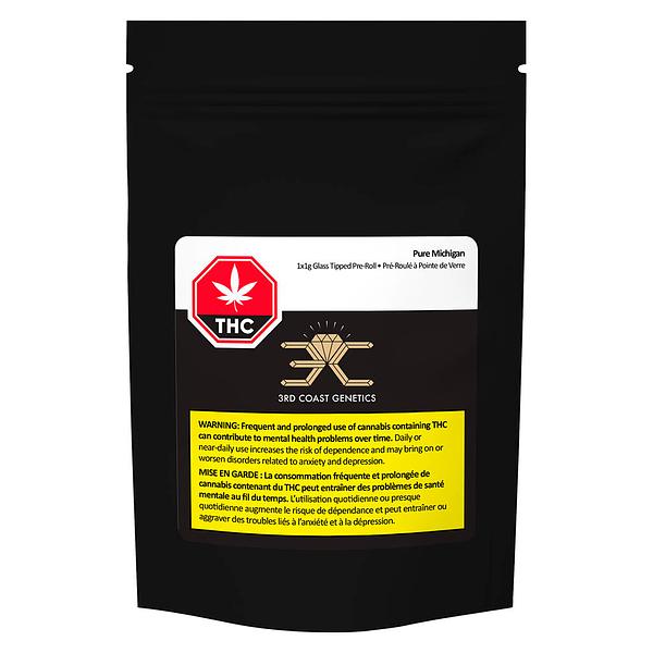 3rd Coast Genetics - Pure Michigan Glass Tip Pre-Roll image 2