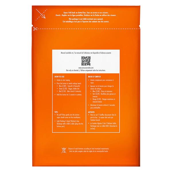 Versus - Blood Orange Sherb Liquid Diamond Disposable Vape image 3